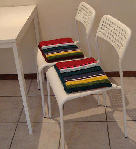 Striped Kitchen Cushion photo 2