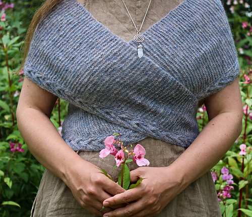 Hverdagsselskapssjal - Ravijennaknits