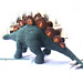 Realistic Stegosaurus pattern 