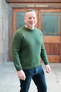 Stockinette masc fit round neck