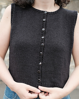 This has 10 buttons - the pattern recommends 8. You can add more very easily if you'd like