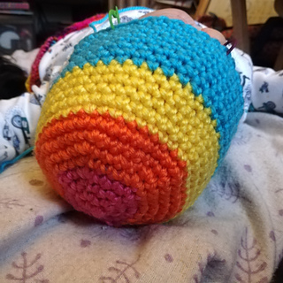 16/06/20 - Preemie Hat (top view)