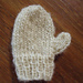 Mini Homespun Christmas Mitten pattern 