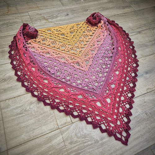 NoonChaiTea Shawl
