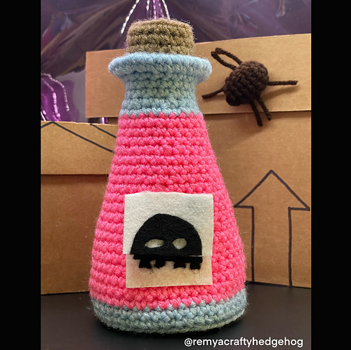 Extract of Llama Potion Bottle