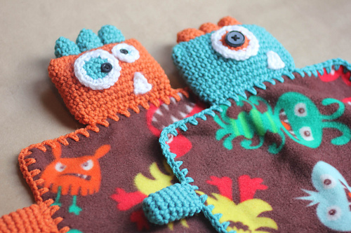 Monster Lovey Blanket photo 2