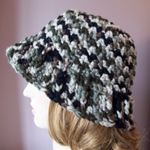 Seed Stitch Brim Hat photo 1