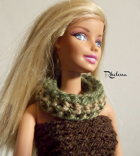 Fashion Doll Cowl Ear Warmer photo 5