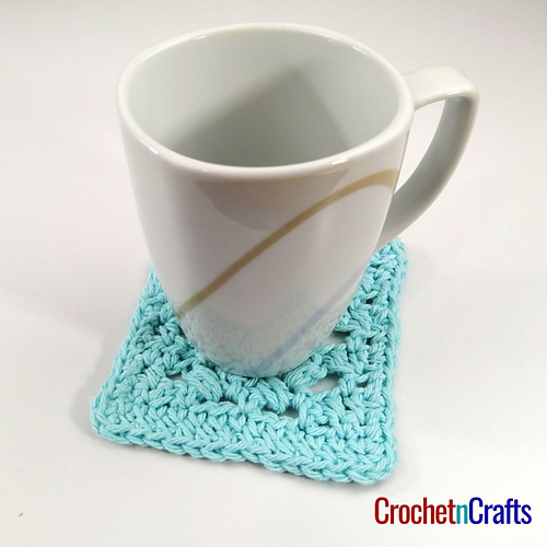 Puff Stitch Placemat, Dishcloth and Coaster Set photo 6