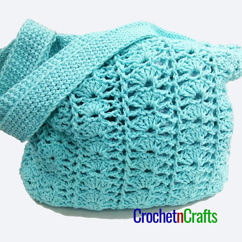 Ravelry OvertheShoulder Crochet Bag pattern by Rhelena