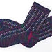 Open-rib socks pattern 