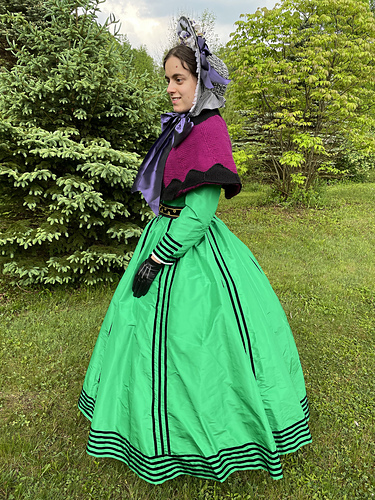 Pelerine Cloak From 1863 - Jamie Quick & Brandy Foersch