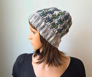 Winter Forest Mosaic Hat crochet pattern