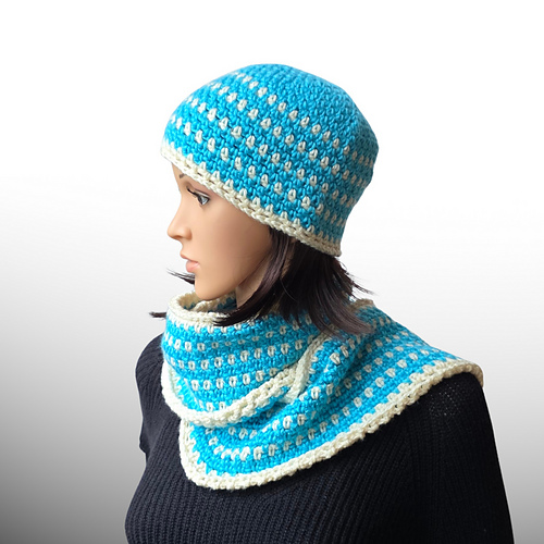 Cozy Rows Winter Scarf
