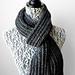 Just For Him - Classic Ribbed Scarf pattern 