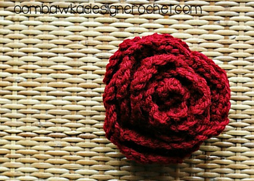 Rose Embellishment with Leaves photo 2