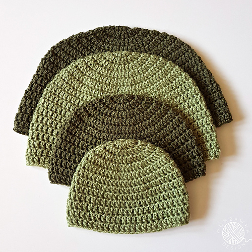 DK Double Crochet Hat