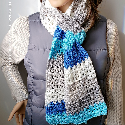 My Basic V-Stitch Scarf