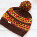 Autumn Maple Beanie pattern 