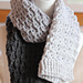 Through the Mist Scarf pattern 