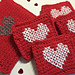 Heart Coasters Set photo 4
