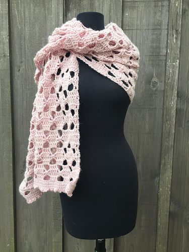 Touch of Blush Shawl photo 1