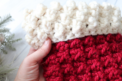 Cranberry Christmas Stocking photo 2
