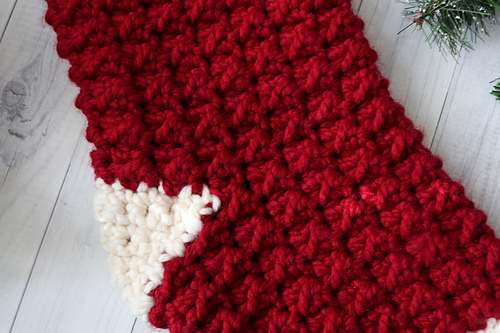 Cranberry Christmas Stocking photo 5
