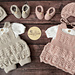 'Tim & Kim' Multi piece twin set pattern 