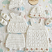 "Summer" 4 piece set pattern