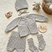 "Truffle" 4 piece set pattern