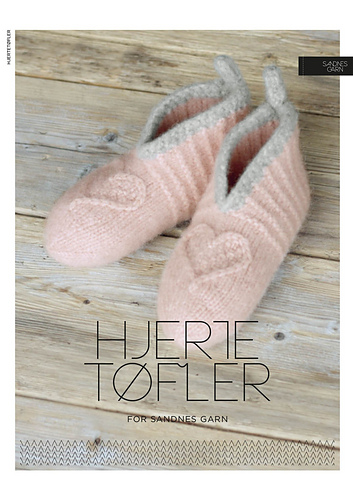 Hjertetøfler - Kongle BySigrun