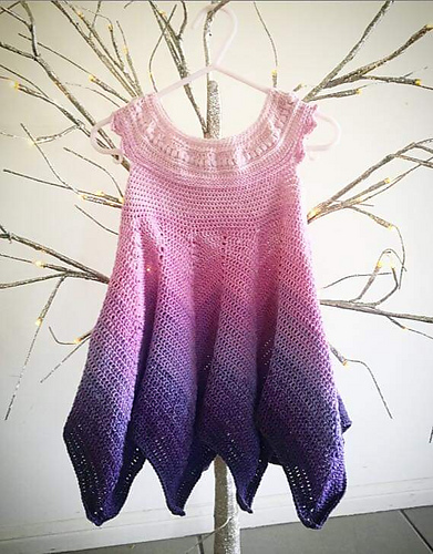 abigail fairy dress crochet pattern free 4x Abigail fairy dress I love this pattern.