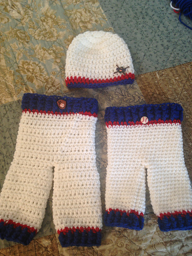 Baby Baseball Pants and Hat Set photo 6