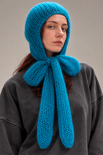 Long-Tailed Bonnet Hat Lusie