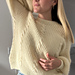 Brioche Cables Sweater pattern 