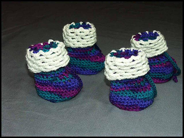 crochet dog booties