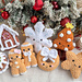 Christmas Gingerbread Ornaments pattern 
