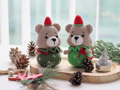 Crochet julepynt - Natalia Ruzanova