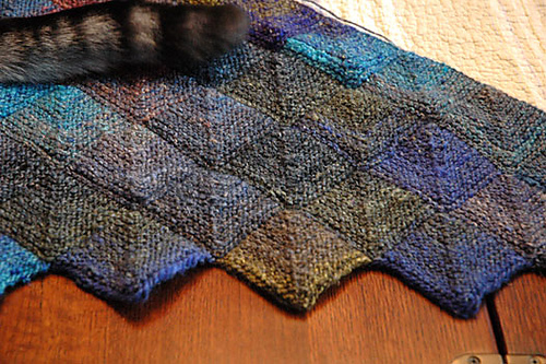 zig zag shawl