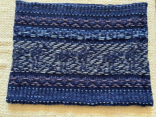 Wrong side of Raewyn's cowl to show the little floats