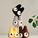Cute Cat Keychain pattern