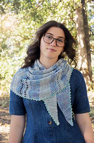 Unicorn Parade Shawl