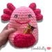 Axolotl Squishy Amigurumi pattern 