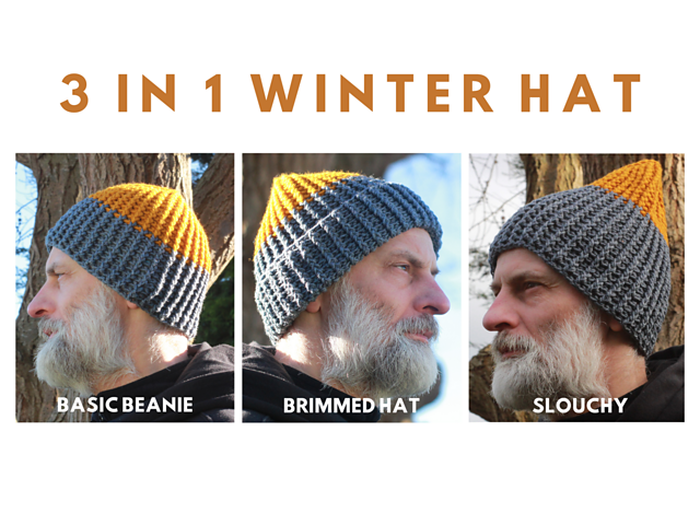 3 in 1 Winter Hat