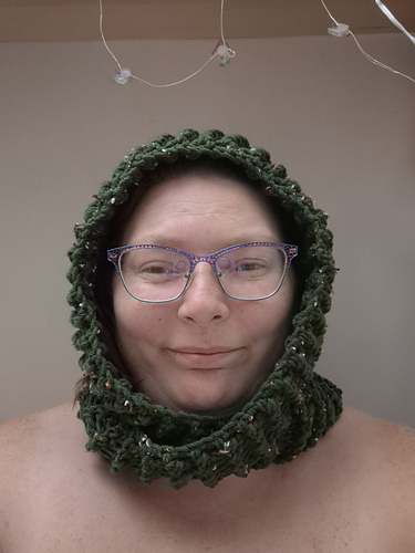 Hooded Infinity Scarf
