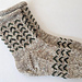 Tree Stump Socks pattern 