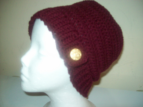 Beanie with a ribbed band photo 3