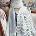Cascading Petal Scarf pattern 