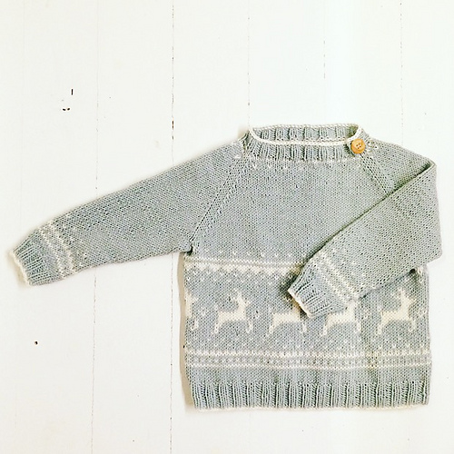 Ravelry Winter Sweater pattern by STRIKDET Sofie Bovbjerg